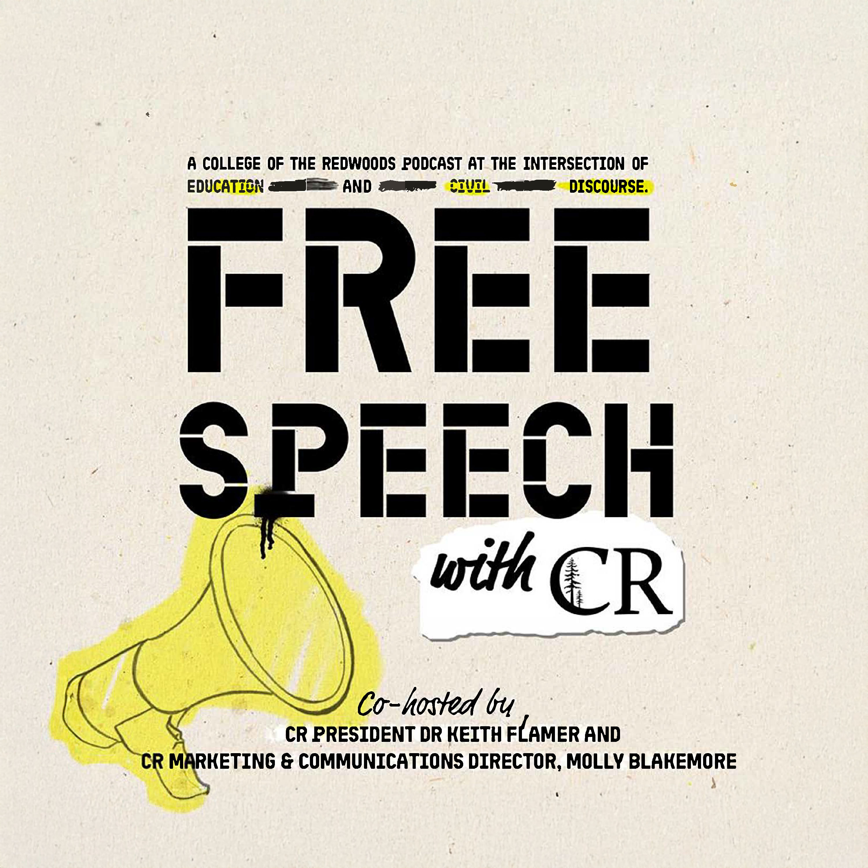 Free Speech Podcast Banner