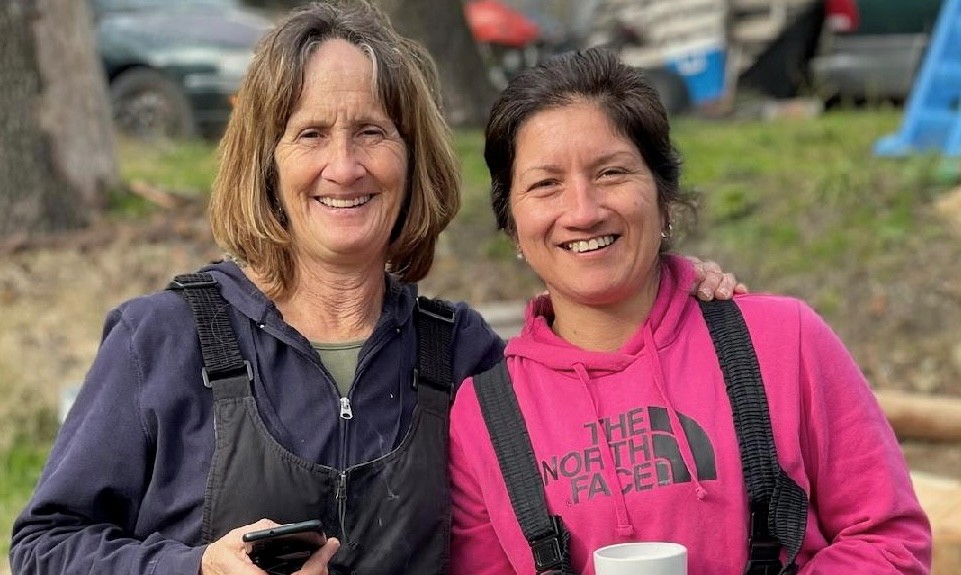 Wendy Morton and Rose Moon